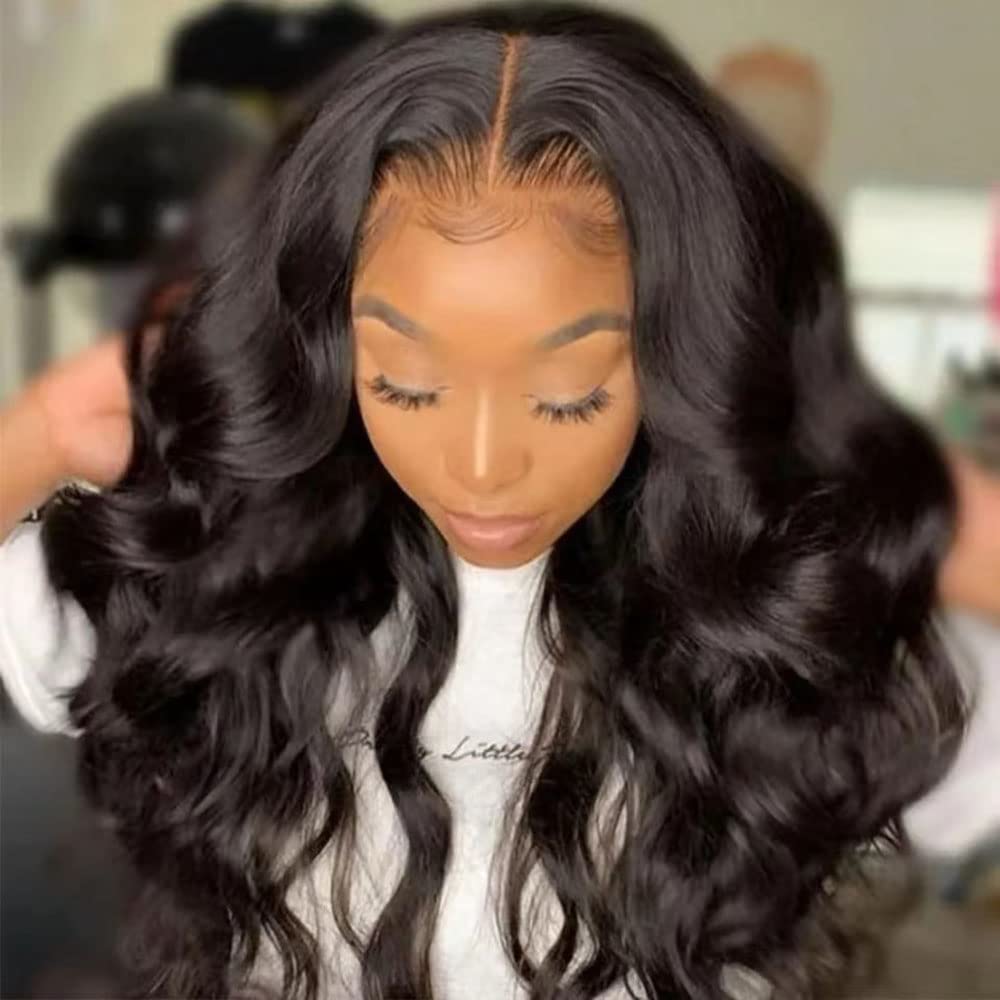 Body Wave Brazilian Virgin Hair Bundles - 100% Unprocessed Human Hair Weave for Black Women - 3 Bundles Natural Black Hair Extensions - Perfect for Daily Styling, Special Occasions & Protective Hairstyles