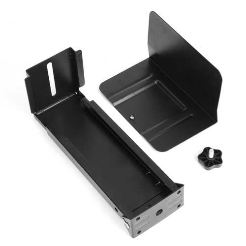 Adjustable Under Desk PC Mount - Heavy Duty Computer Case Holder for Gaming & Office Desks - Perfect for Space Saving & Cable Management