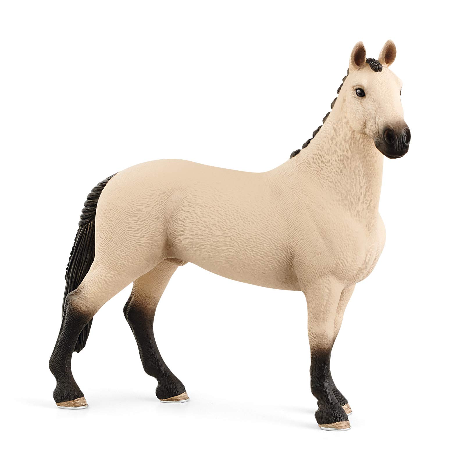 Red Hannoverian Gelding Horse Figurine - Collectible Equestrian Statue for Home Decor, Gift for Horse Lovers