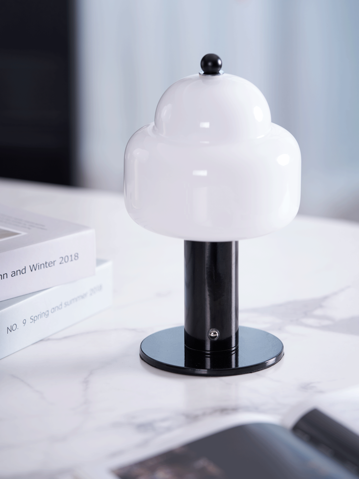 Cloud Dome Table Lamp - Modern LED Night Light for Bedroom, Living Room & Office - Perfect for Reading, Relaxing & Decor