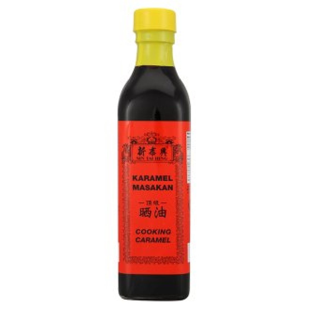 Premium Sin Tai Hing Caramel Oyster Sauce 375ml (3-Pack) - Authentic Asian Stir-Fry, Marinade & Glaze for Seafood, Meat & Vegetables