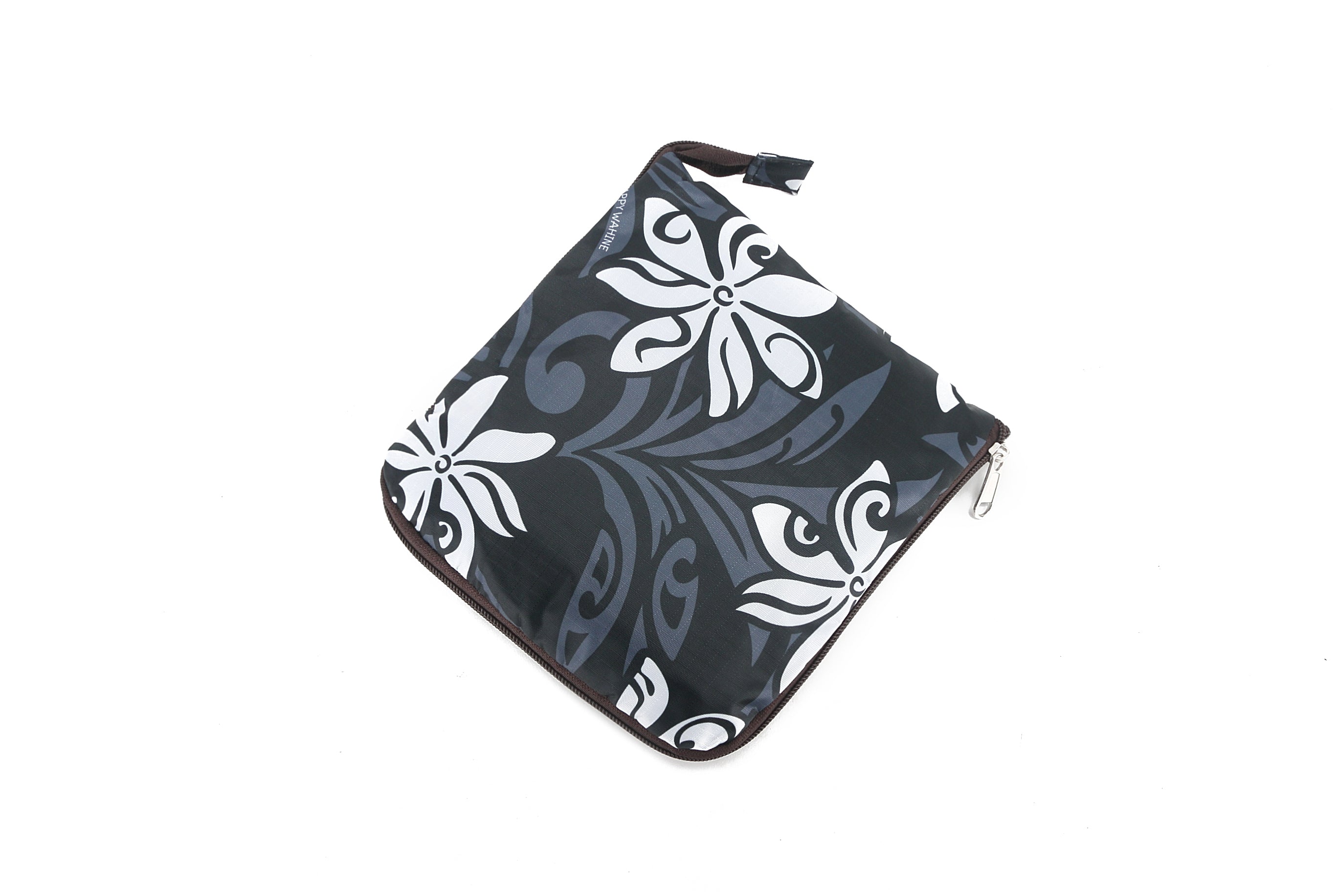 Foldable Duffle Bag for Travel & Gym - Sophie Tiare Infinity Black Water-Resistant Carry-On Luggage for Weekend Trips & Sports Gear