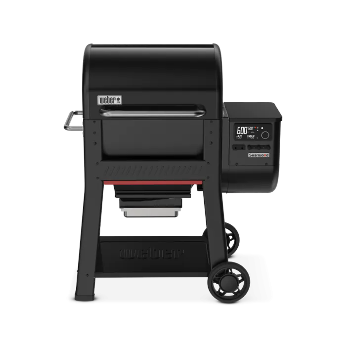 Weber Searwood 600 Wood Pellet Grill - Outdoor BBQ Smoker & Grill for Backyard, Camping, and Tailgating | Perfect for Smoking, Grilling, and Roasting Meats