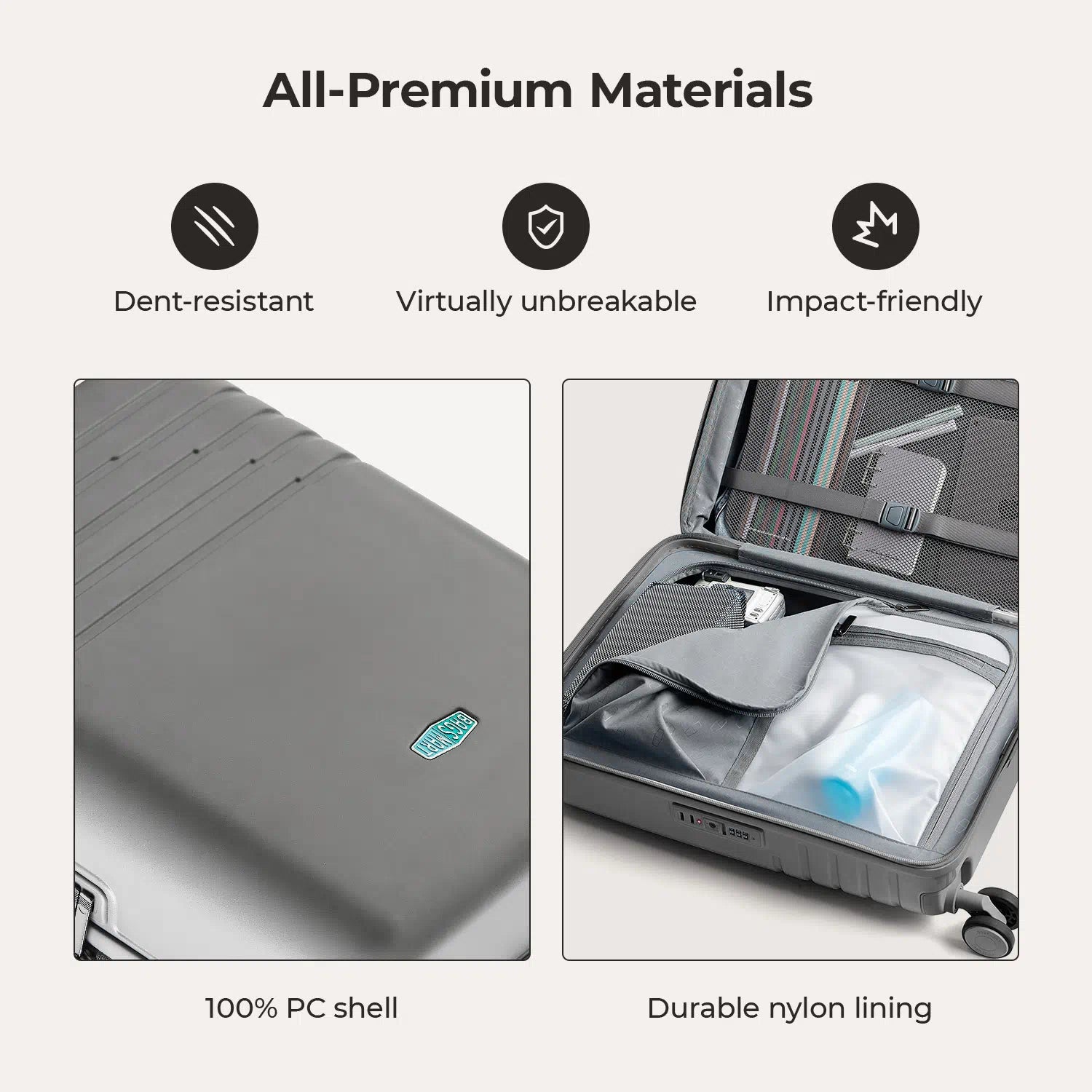Getaway 20 Carry On Luggage - Lightweight Travel Suitcase for Airplane Cabin Size - Perfect for Weekend Trips & Business Travel