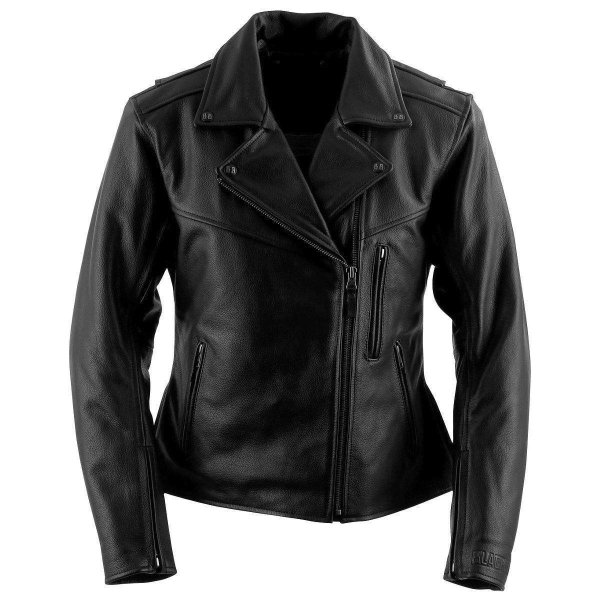 Black Brand Women's Genuine Leather Motorcycle Jacket - Stylish Biker Jacket for Women (Black, Small) | Perfect for Riding, Fashion & Outdoor Adventures