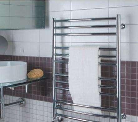 Tuzio Laveno Hardwired or Plug-in Bathroom Towel Warmer Heater - 23.5