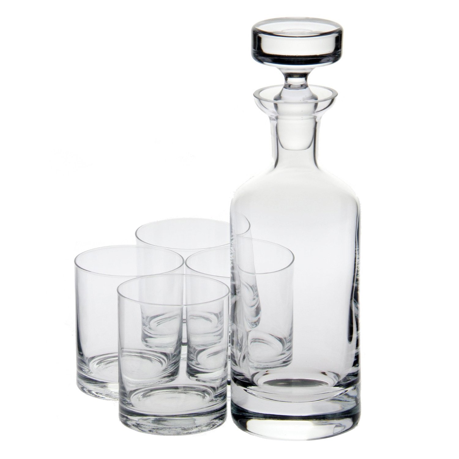 Premium Ravenscroft Crystal Wellington Whisky Set - 5-Piece Luxury Barware with Glasses & Decanter | Perfect for Home Entertaining, Gifts & Whisky Tasting Events