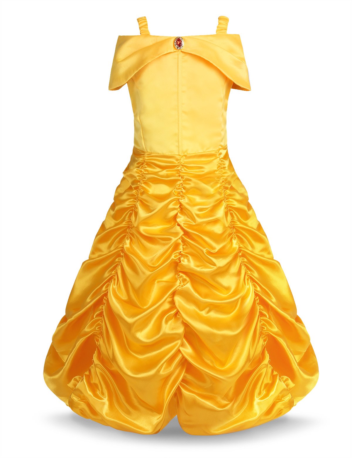 Fairy Princess Costume for Girls - Elegant Off Shoulder Dress for Halloween, Carnival, Birthday Parties & Cosplay - Perfect for Dress Up, Role Play & Fantasy Play