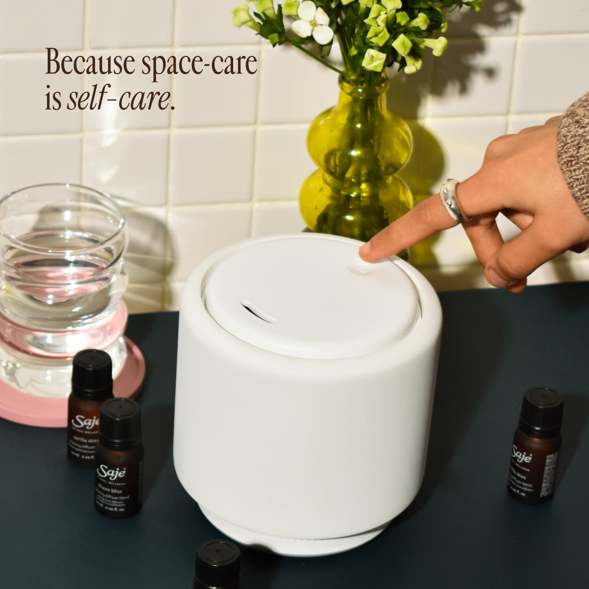 Aroma Halo Ultrasonic Essential Oil Diffuser - Perfect for Home, Office, Yoga & Spa Relaxation