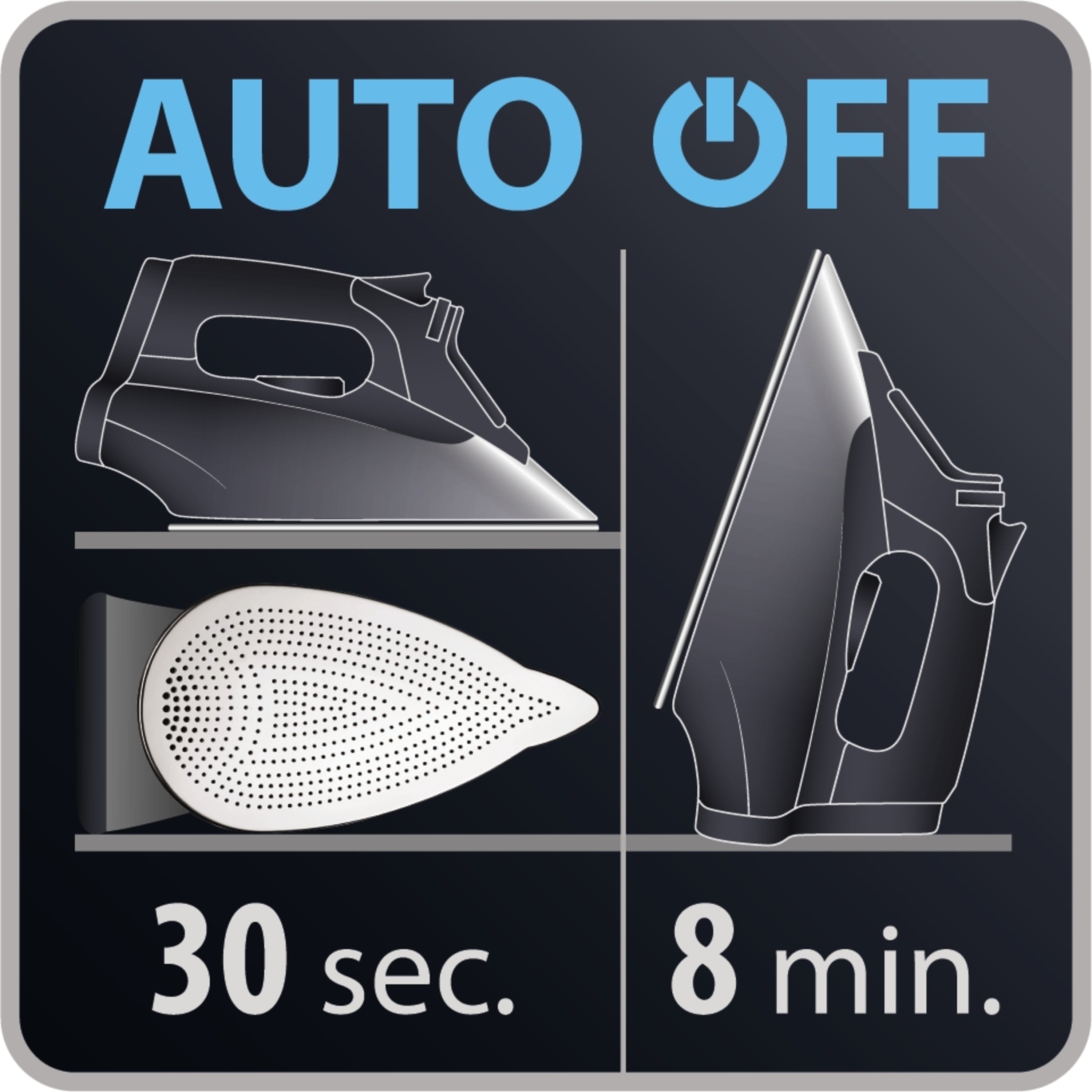 Rowenta SteamForce Iron DW9280U1 - Powerful Steam Iron with Blemished Packaging & Full Warranty - Perfect for Home, Office & Travel Use