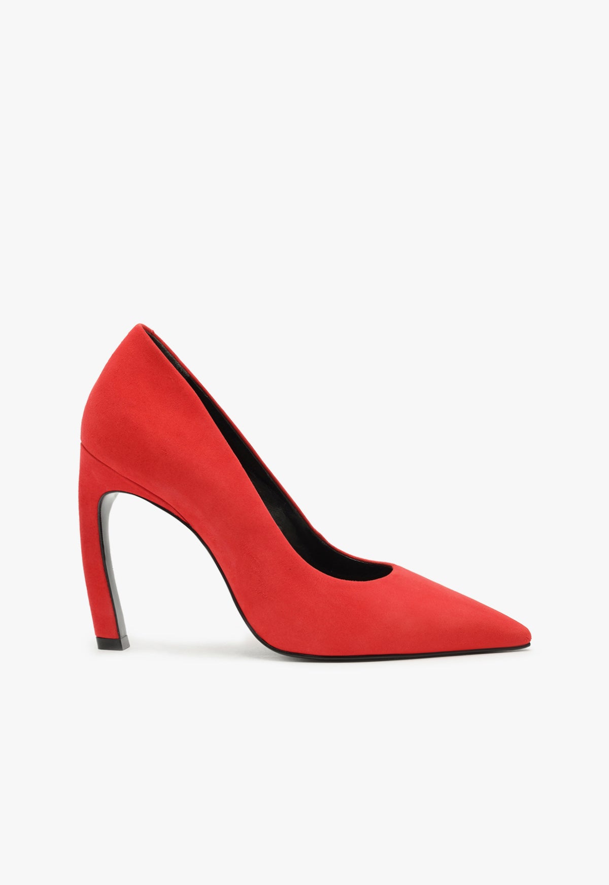 Lou Curve Nubuck Pump Women's Size 24 High Heel Shoes - Elegant Office & Party Wear for Professional and Evening Occasions