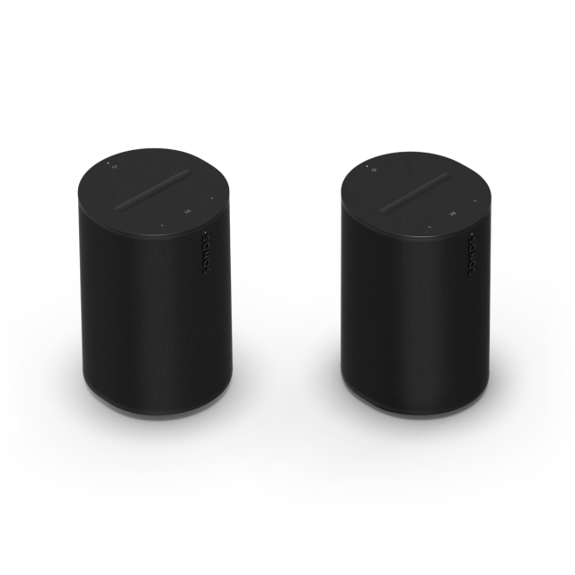 Sonos Era 100 Pro Smart Speaker - Wireless Bluetooth & WiFi Streaming, Voice Control with Alexa & Google Assistant, Premium Sound for Home Theater, Music & Podcasts - Perfect for Living Room, Bedroom & Office