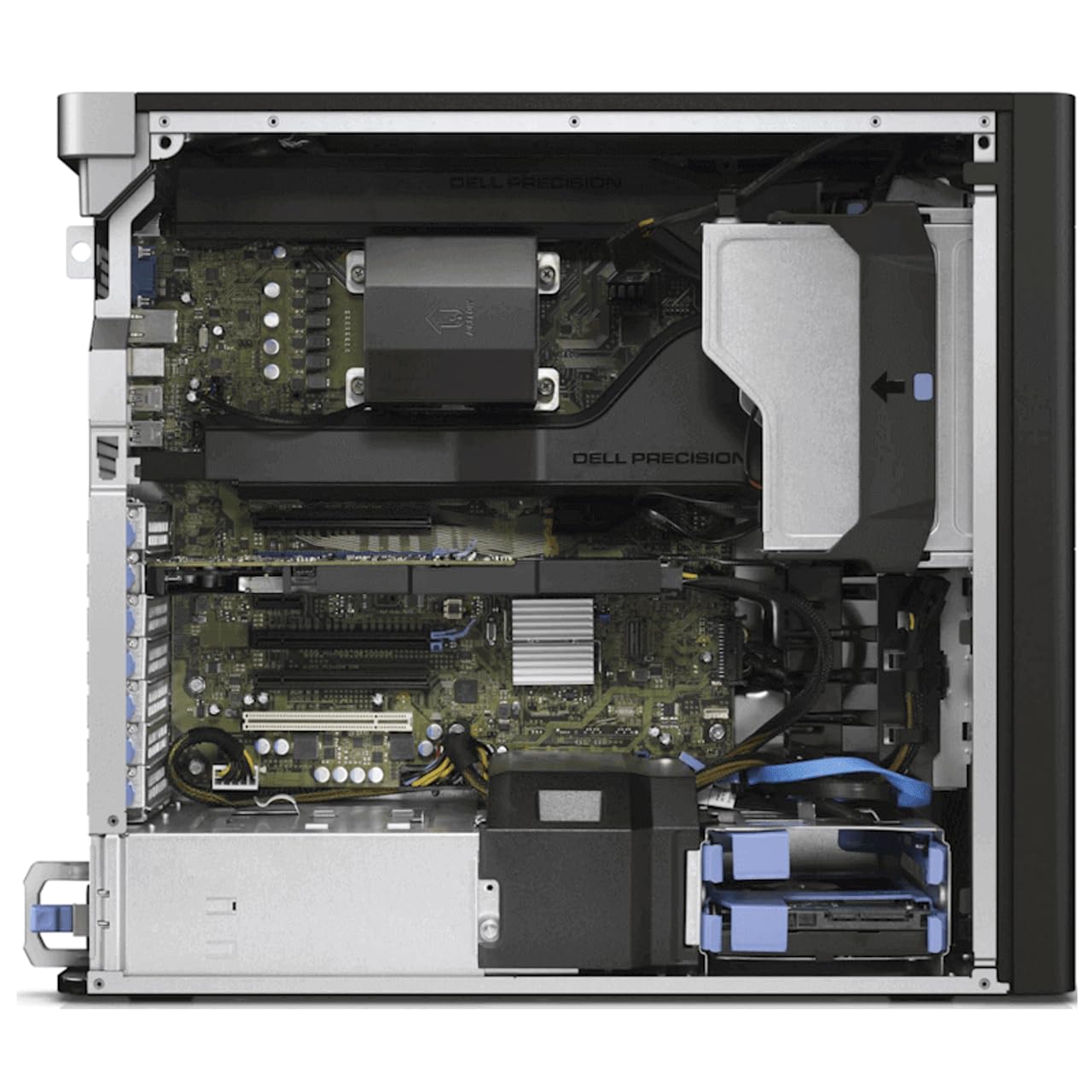 Refurbished Dell Precision T5810 Workstation PC - Intel Xeon E5-1620 v3 3.5GHz Quad-Core, 64GB DDR4 RAM, 2TB HDD, NVIDIA Quadro K620, Win 10 Pro | Powerful Desktop for CAD, 3D Modeling & Video Editing