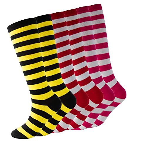 3pairs Yellow Red Rose Red