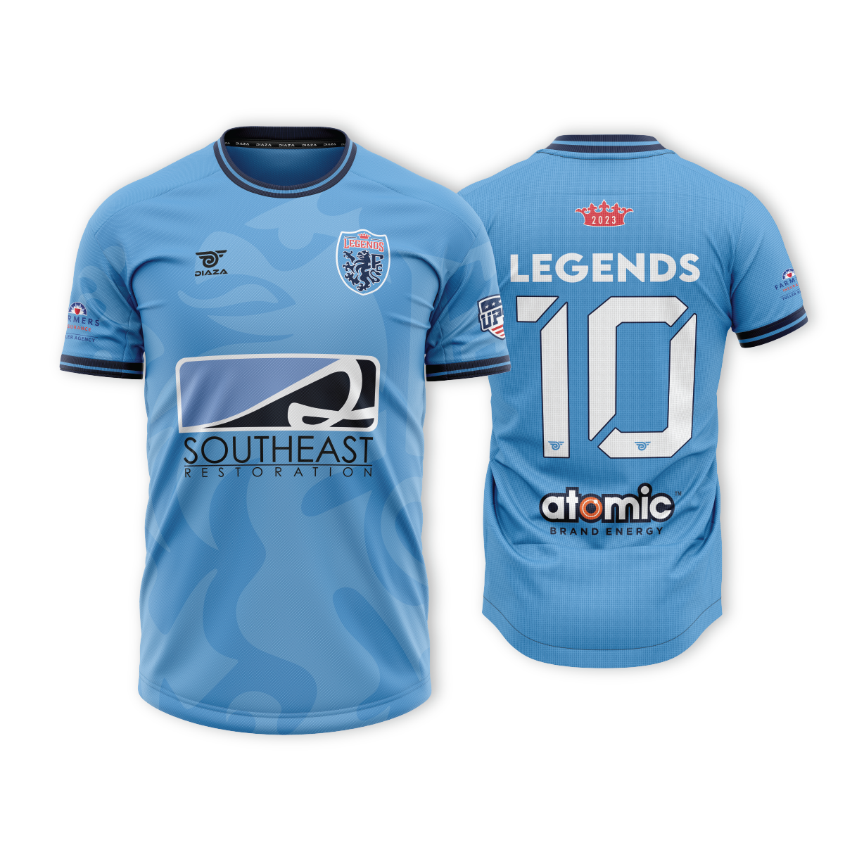 Legends FC Away Jersey - Authentic Soccer Jersey for Fans & Players - Perfect for Matches, Training & Casual Wear