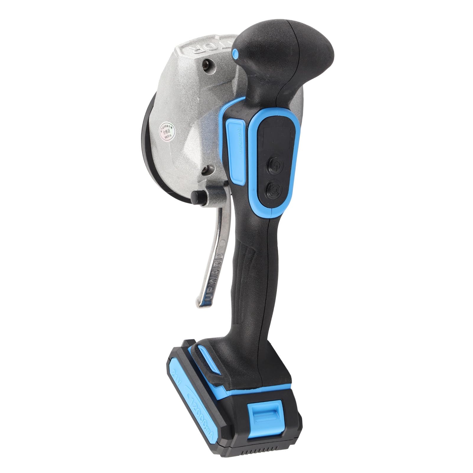 **12cm Suction Cup Tile Vibration Tool - 6-Speed Adjustable Handheld Tile Tiling Machine 13000RPM with 21V 12000mAh Battery (US Plug 100-240V) - Perfect for DIY Tile Installation, Renovation & Home Improvement Projects**