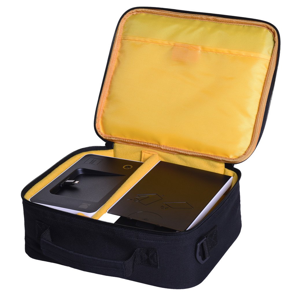 Ritz Gear Deluxe Padded Photo Printer Case with Carrying Strap - Protective Storage for HP Sprocket Studio & Studio Plus Printers | Perfect for Travel, Home & Office Use