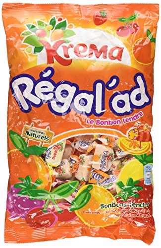 Krema Regal'ad 360g Chewy French Candy - Delicious Soft Caramel Treats for Gifts, Parties & Snacking