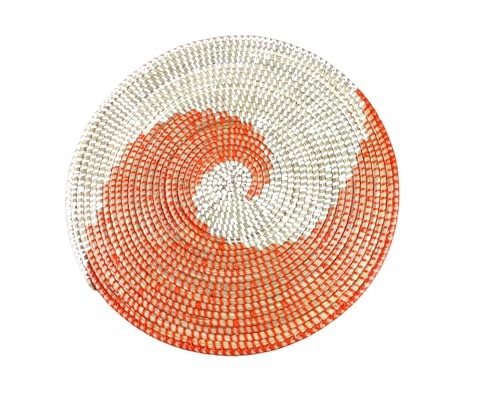 Orange & White