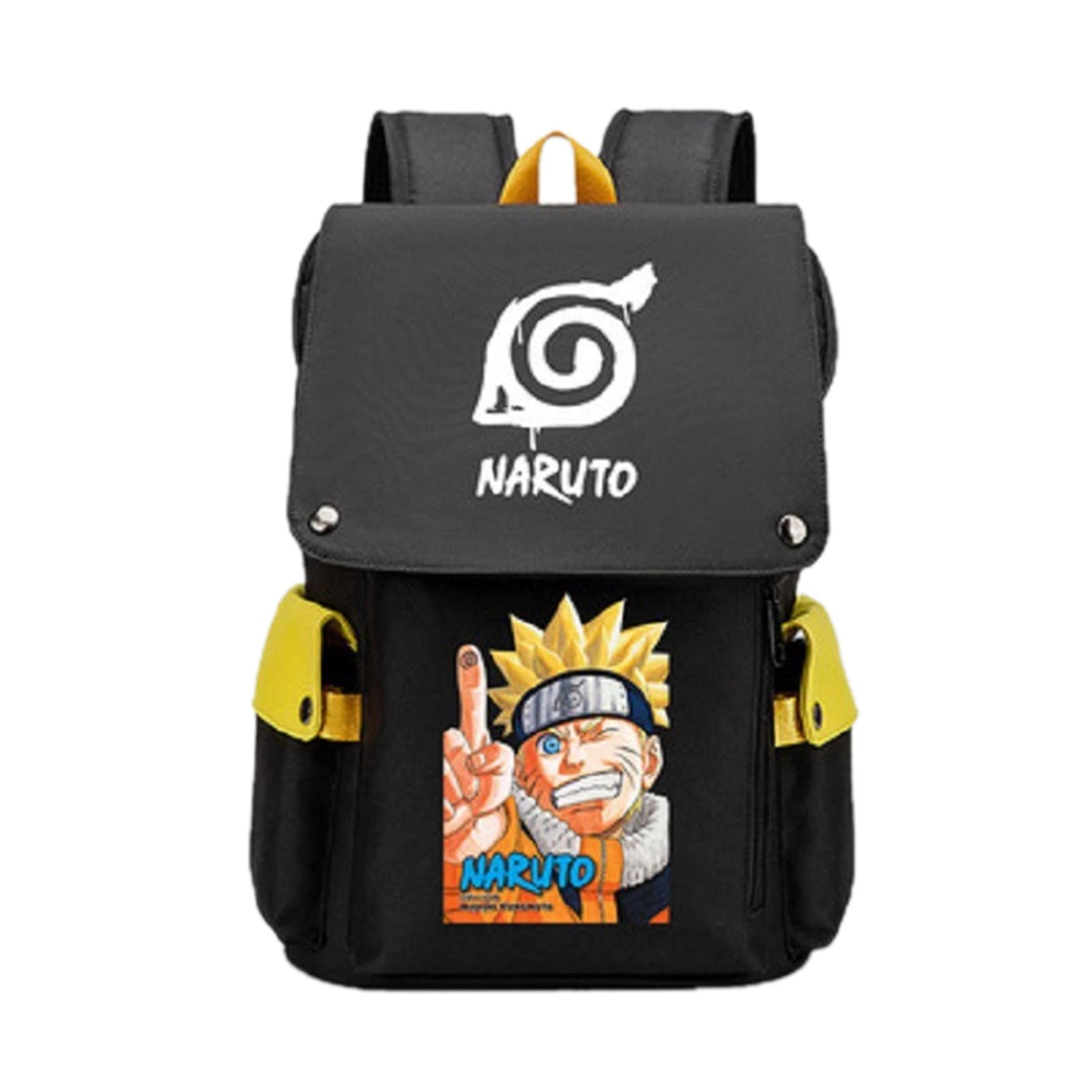 Naruto Anime Cosplay Backpack - Stylish School Bag & Daypack for Teens - Perfect for School, Travel & Anime Conventions