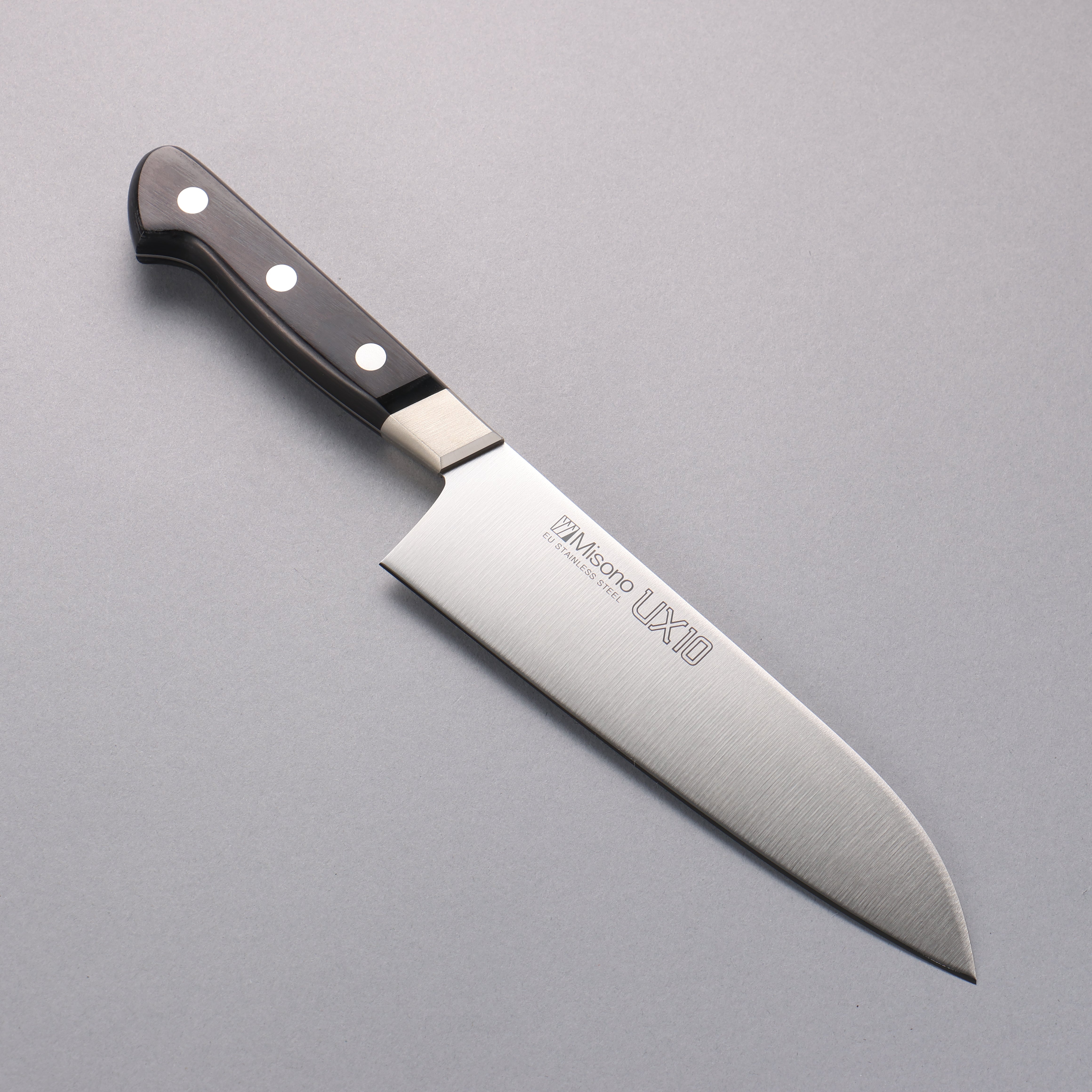Misono UX10 180mm Santoku Knife - High Carbon Stainless Steel Japanese Chef Knife for Precision Slicing, Dicing & Chopping - Perfect for Home Cooks & Professional Chefs