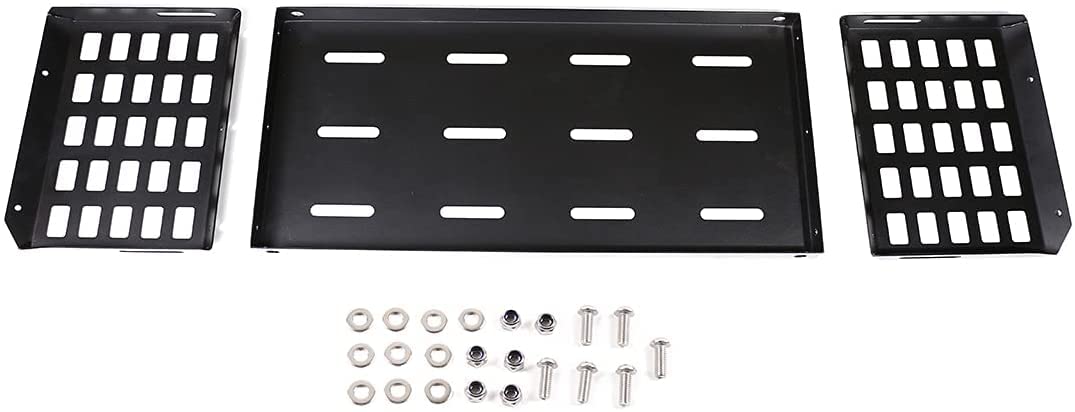 Black Aluminum Alloy Car Trunk Storage Basket Organizer for Land Rover Defender 110 2020-2022 - Auto Accessories & Cargo Carrier | Perfect for Road Trips, Camping Gear & Outdoor Adventures