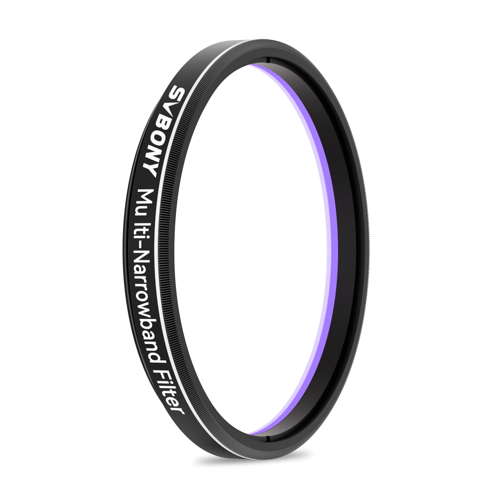 SVBONY SV240 2-Inch Multi-Narrowband Telescope Filter - Ha OIII H-Beta Universal Filter for Galaxy & Nebula Observation | NIR Near-Infrared & Light Pollution Reduction | Perfect for Astrophotography in Urban Areas | Ideal for Deep Space Imaging & Night Sky Photography