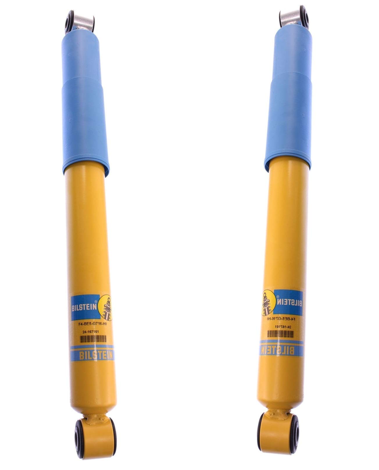 Bilstein B6 Rear Shock Absorbers Pair Set for Mercedes-Benz Sprinter 3500 RWD 2015-2017 - Heavy Duty Suspension Upgrade for Smoother Rides & Better Handling