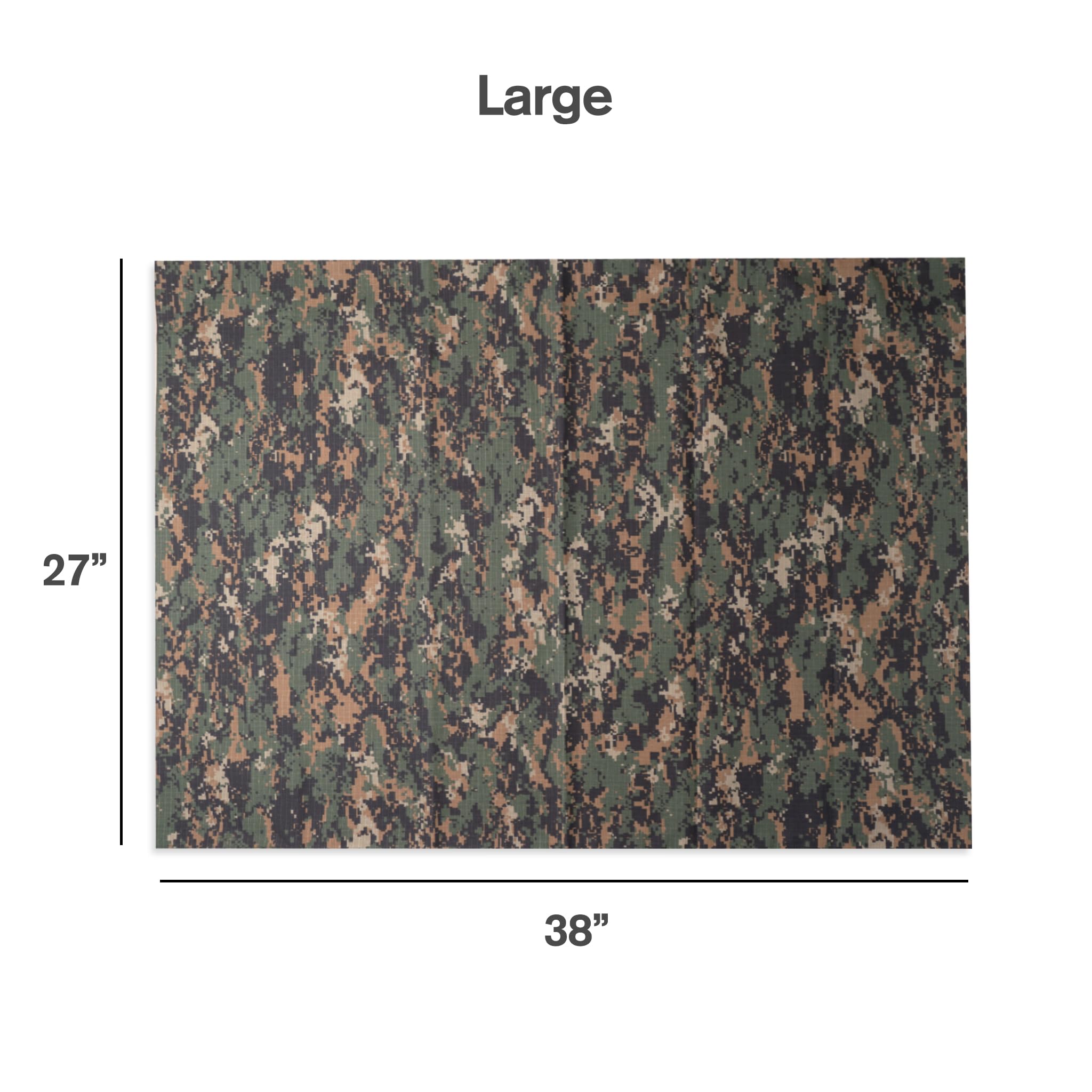 EMF Protection Lap Blanket - Large Army Camo Shield Against RF/EMF Radiation from 5G, Cell Towers, Smart Meters & Electronics | Perfect for Home, Office & Travel Use