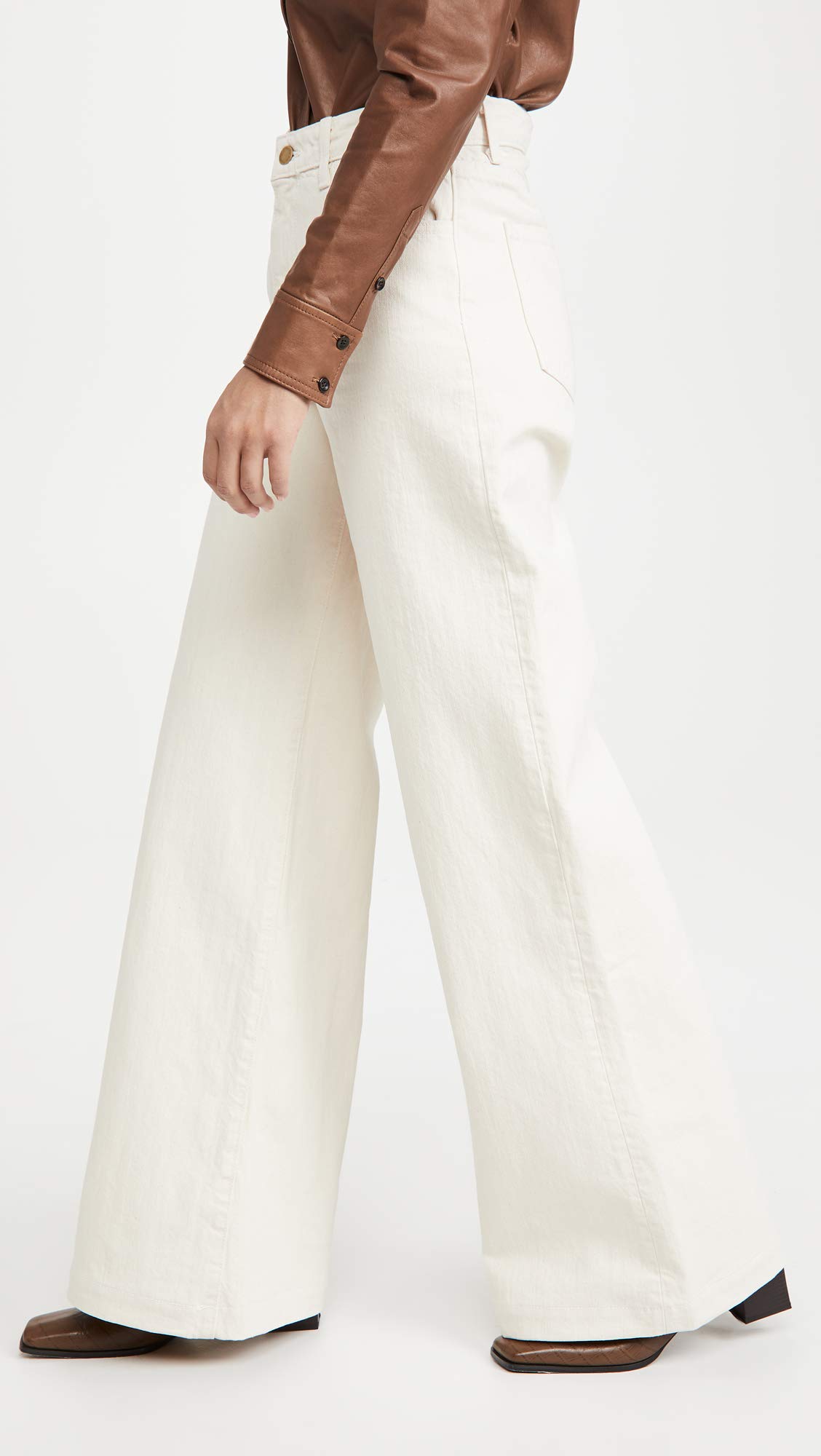 Women's High Rise Wide Leg Jeans - Stretchy Comfort Denim Pants for Casual & Work Outfits | Trendy Plus Size & Petite Options Available