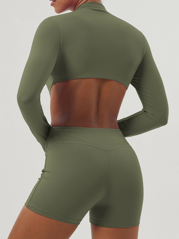 ZASUWA Women's Sexy Cutout Romper Jumpsuit with Zipper Detail - Perfect for Night Out, Party, and Summer Fashion