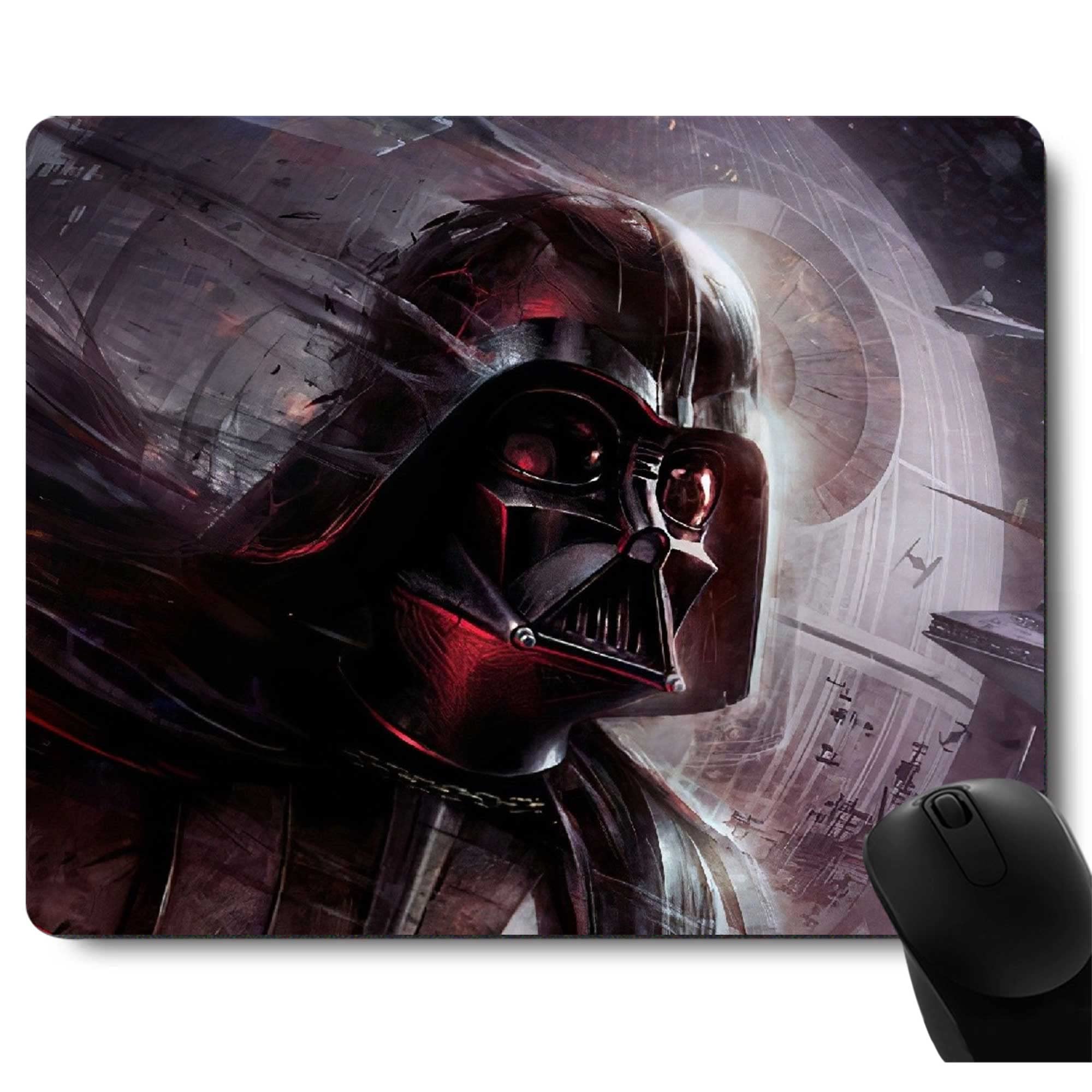 Premium Gaming Mouse Pad - Non-Slip Black Warrior Design for Wireless Mouse, Laptop & Desk Accessories | Large Computer Mousepad for Office, Gaming & Home Decor