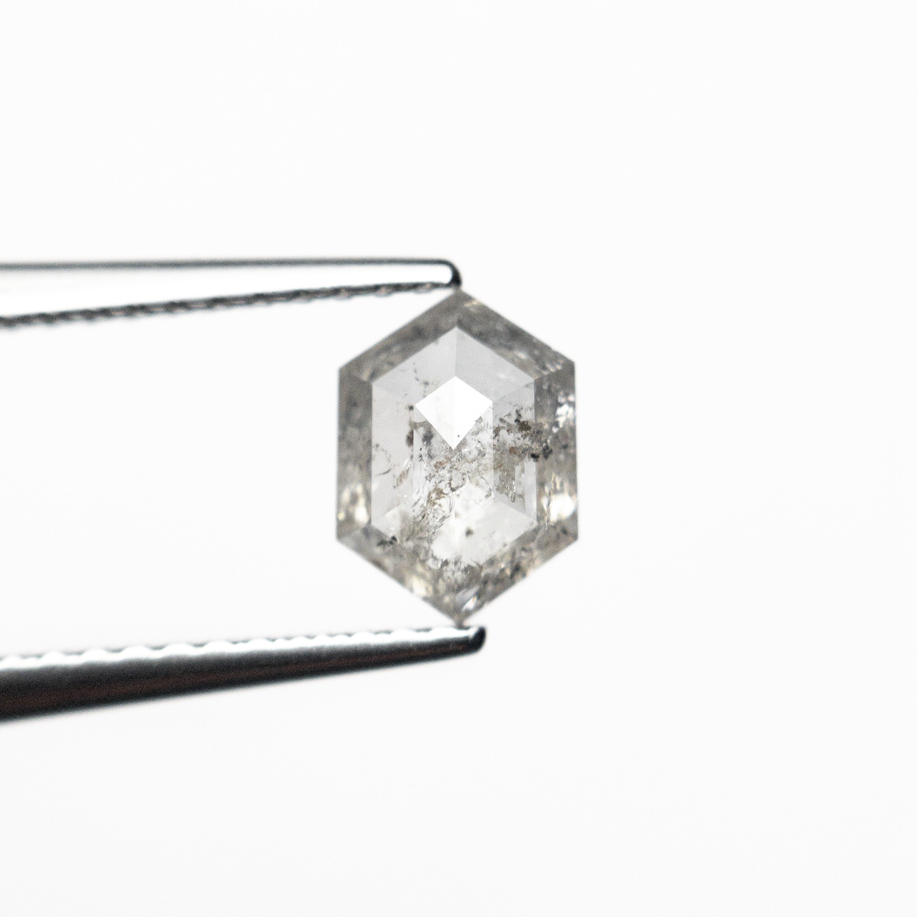 0.71ct Natural Hexagon Rose Cut Loose Gemstone - 7.13x5.13x2.29mm for Jewelry Making, Engagement Rings & Unique Gifts