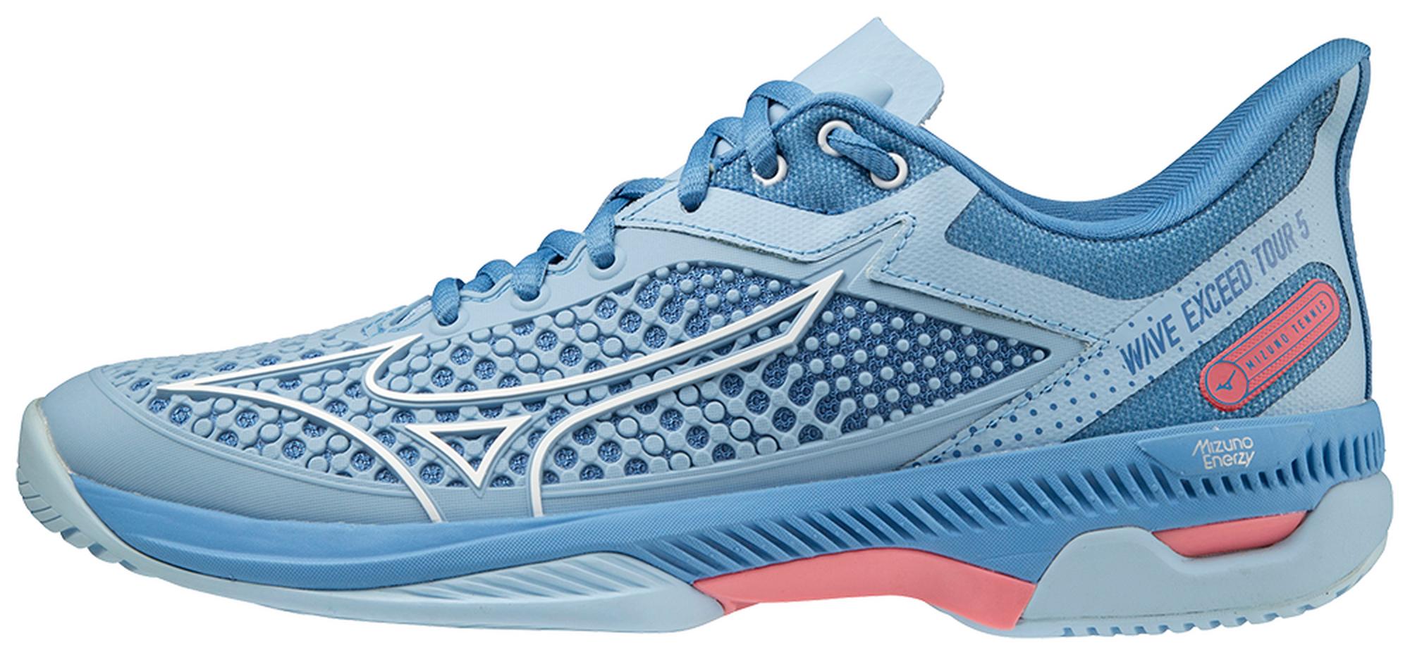 Mizuno Wave Exceed Tour 5 AC Women's Tennis Shoes & Pickleball Shoes - Lightweight Comfort for Competitive Play & Court Sports