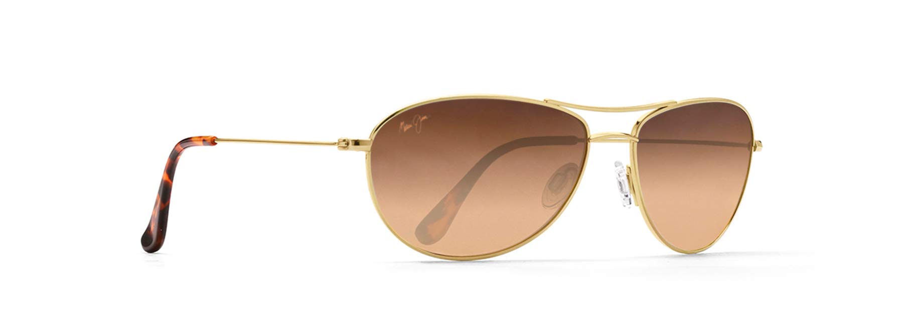 Maui Jim Baby Beach Polarized Aviator Reading Sunglasses for Men & Women - UV Protection, Lightweight Frame for Driving, Beach, and Outdoor Activities