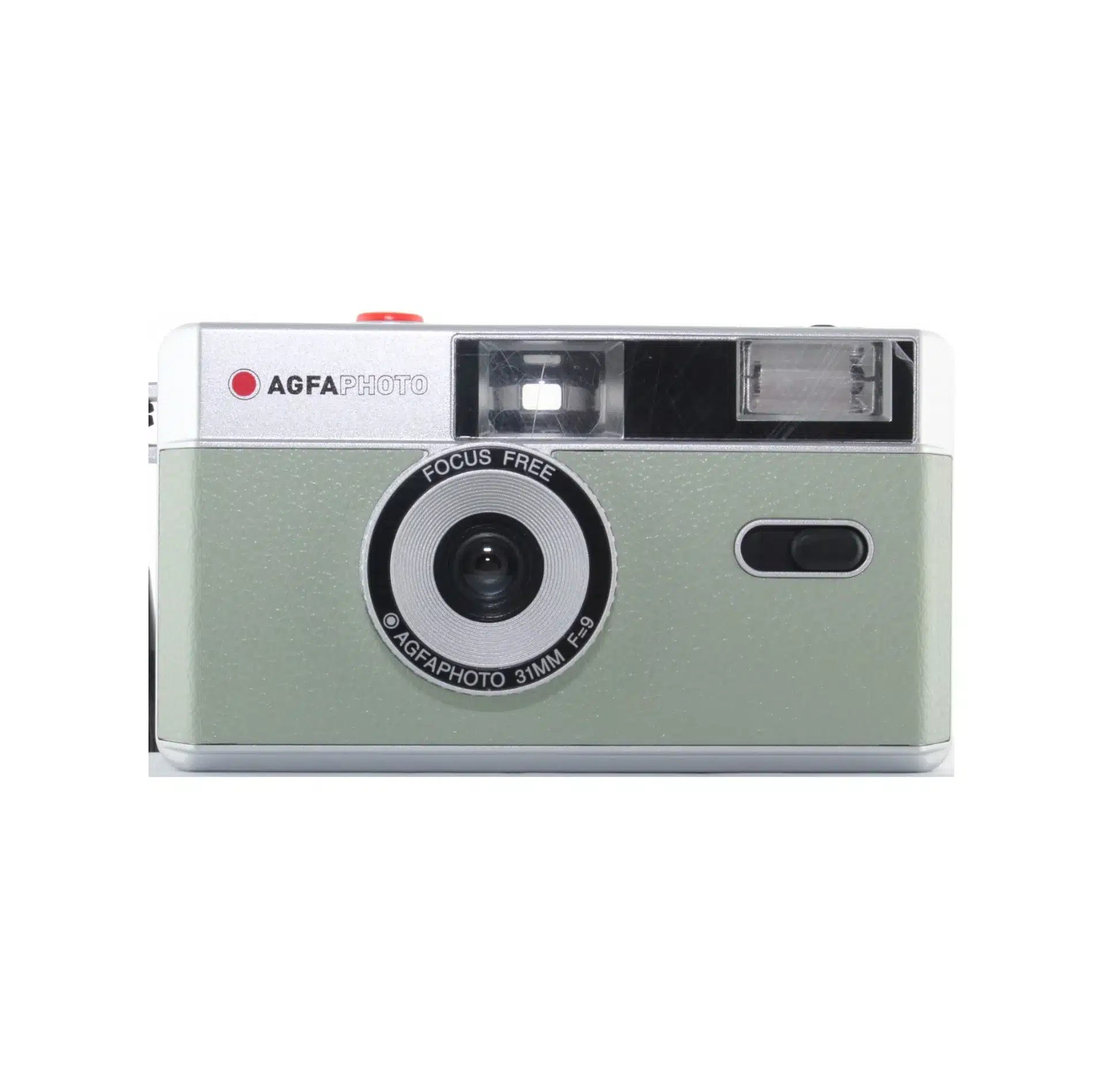 AGFAPHOTO 35mm Reusable Film Camera - Light Green | Vintage Style Point & Shoot Camera for Travel, Parties & Everyday Photography | Perfect Gift for Film Enthusiasts