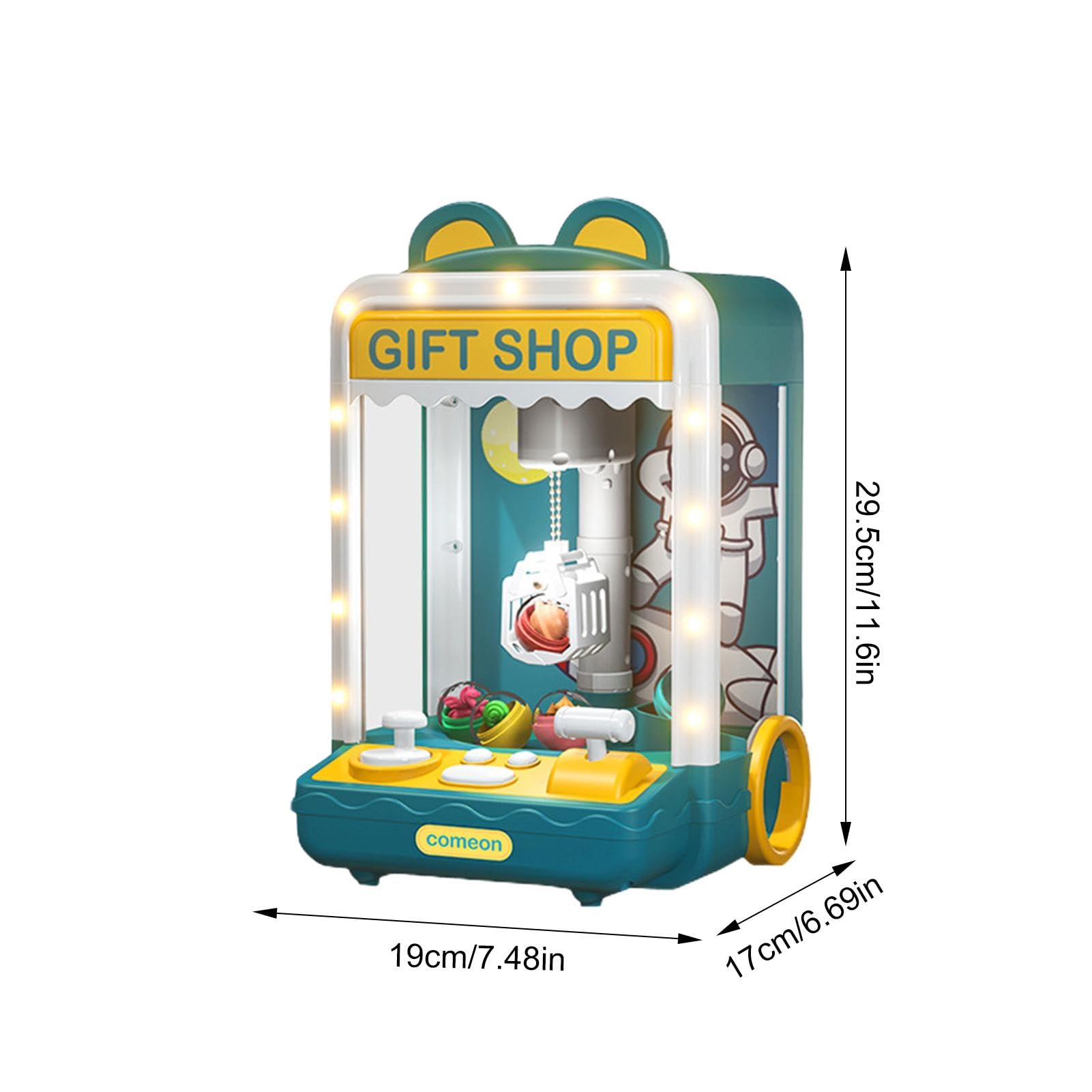Quaeetyu Kids Claw Machine - Arcade Candy Grabber & Prize Dispenser Game for Children | Fun Birthday Party & Carnival Gift for Boys & Girls