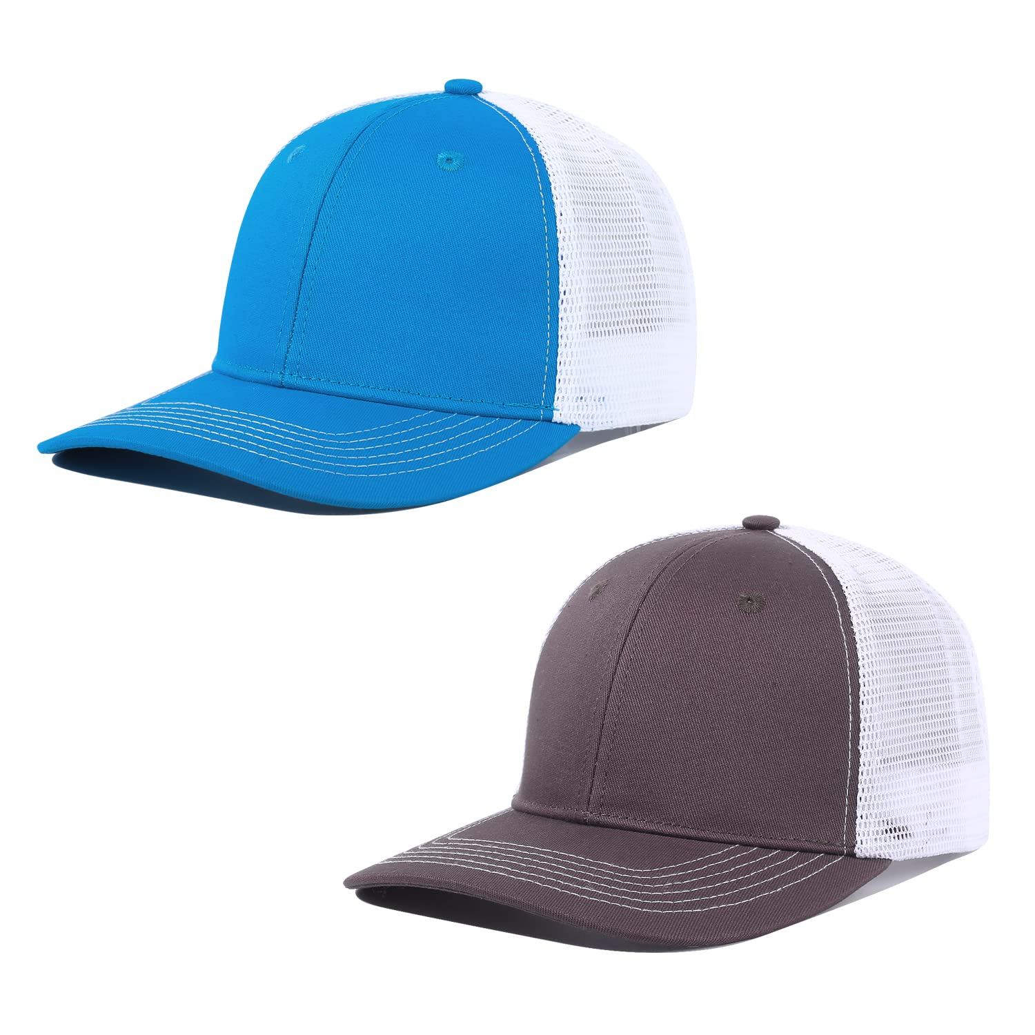 Crazy Era Unisex Trucker Hats - Adjustable Mesh Snapback Baseball Caps for Men & Women - Breathable Sport Hat for Outdoor Activities, Running, Hiking and Casual Wear