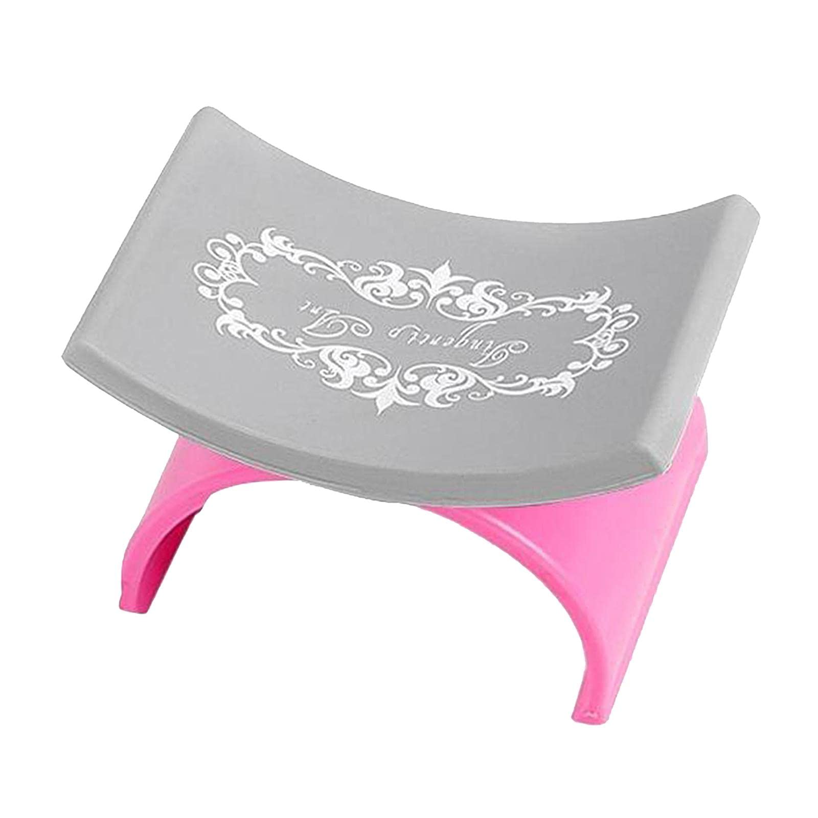 LOSA Silicone Hand Rest Cushion for Nail Art - Ergonomic Arm Support Pillow (Rose Red) - Perfect for Manicure, Gel Polish & Nail Extension Application at Home or Salon
