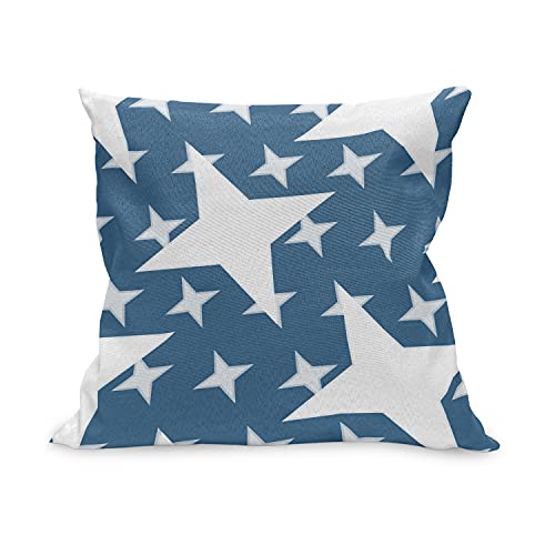 Slate Blue and White