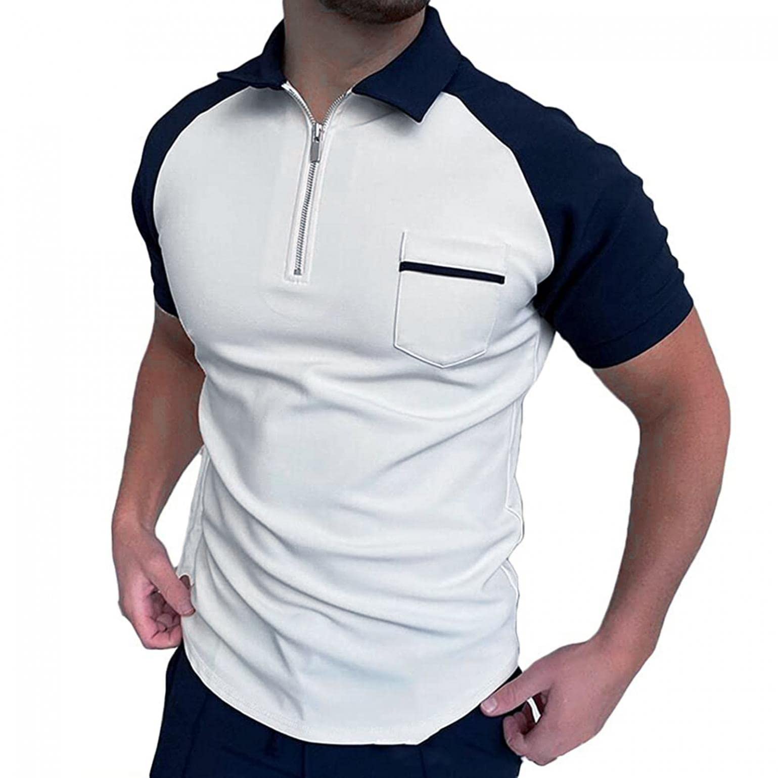 Men's Polo Shirts 3-Pack - Breathable Cotton Short Sleeve Casual & Athletic Shirts for Summer | Perfect for Golf, Work & Weekend Wear