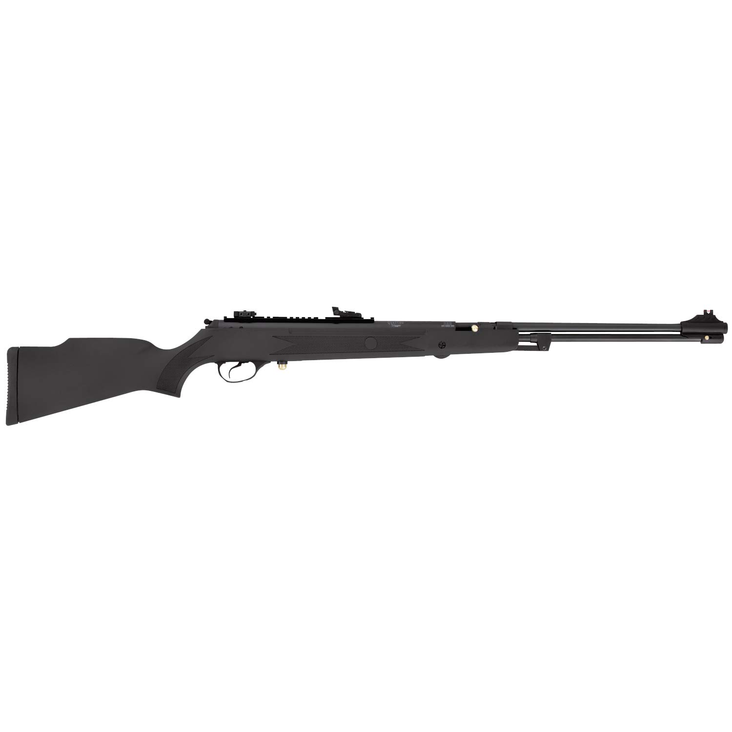 Hatsan Torpedo 105X Vortex Underlever Air Rifle .22 Caliber - Powerful Break Barrel Pellet Gun with Gas Piston for Hunting & Target Shooting - Black Airgun for Small Game & Pest Control