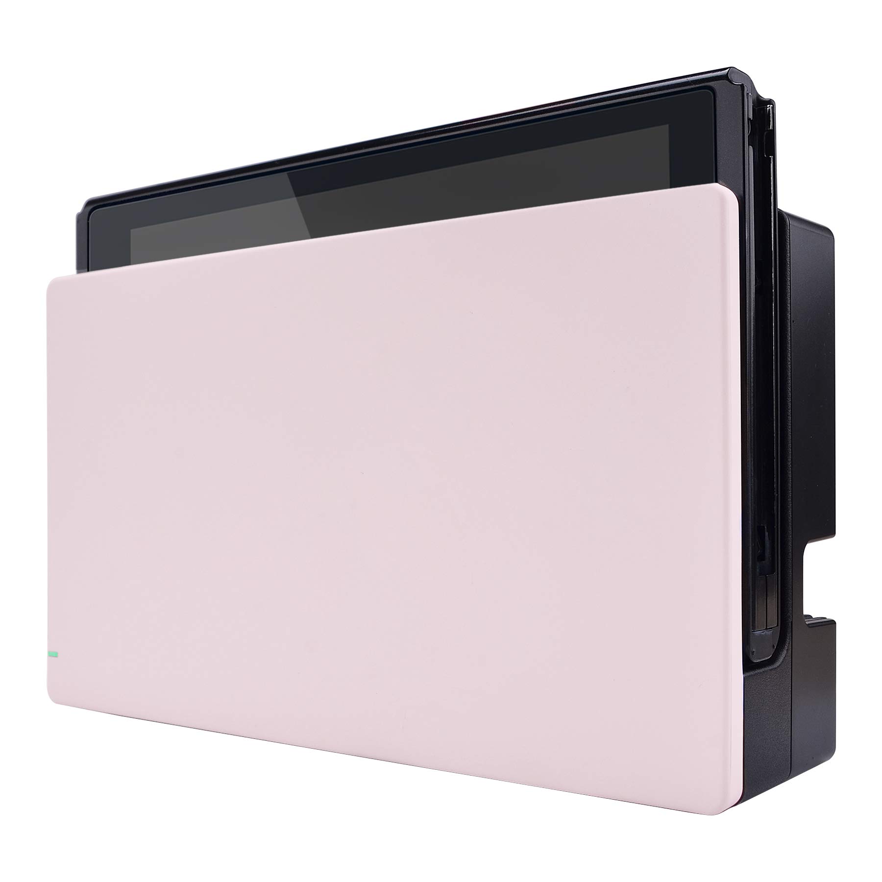 eXtremeRate Cherry Blossom Pink Nintendo Switch Dock Cover - Custom Replacement Faceplate for Switch Charging Dock Station (Dock Not Included) | Gaming Accessory for Home & Travel Setup