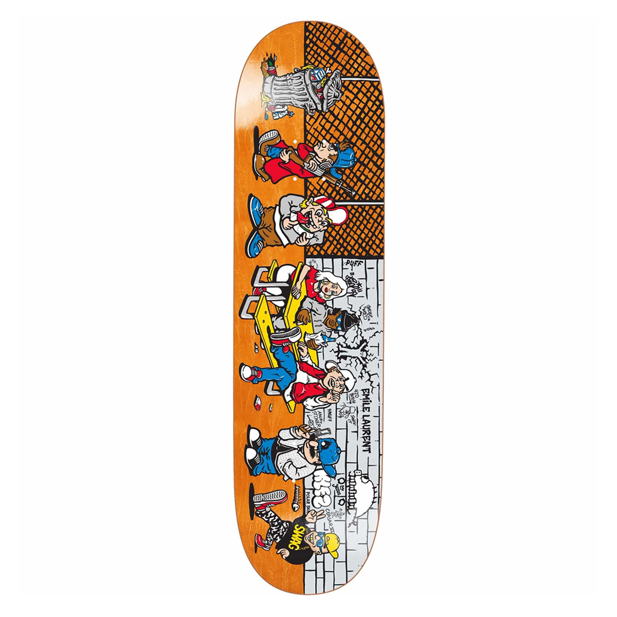 Polar Emile Laurent High School Skateboard Deck 8.375