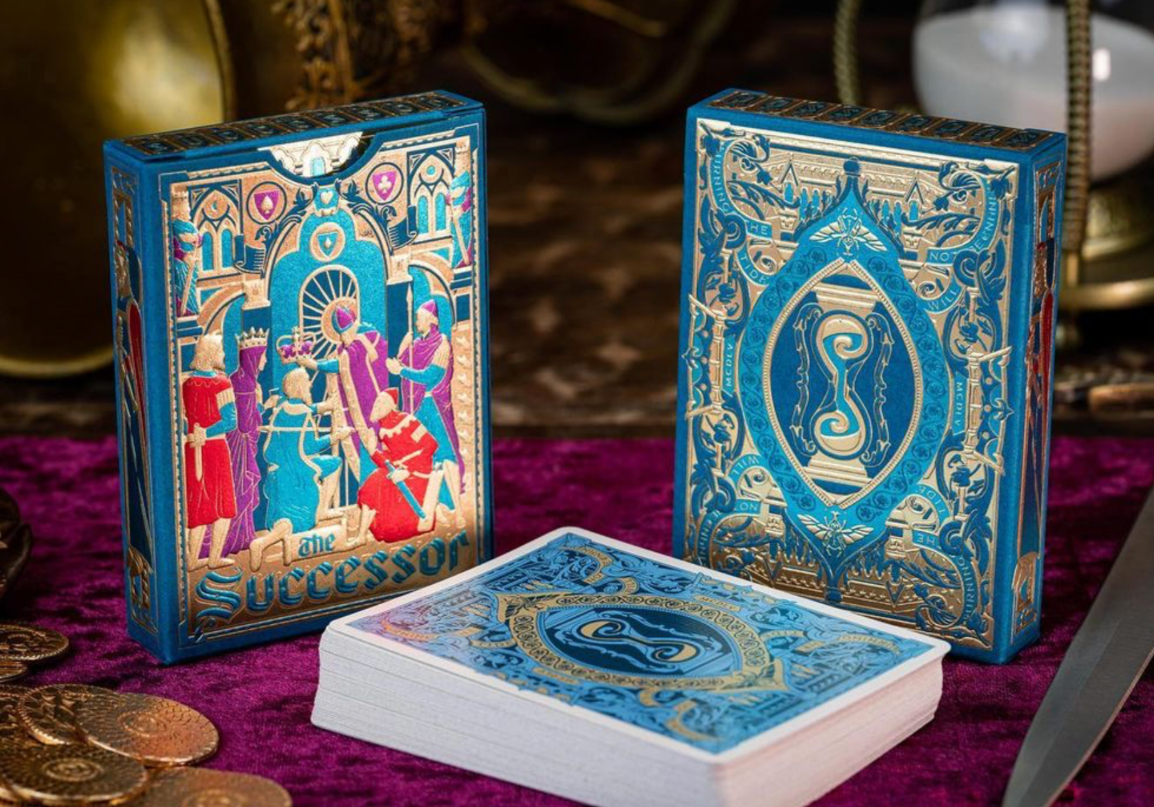 Premium The Successor Playing Cards - High-Quality Poker Cards for Magic Tricks, Card Games & Collectibles | Perfect for Poker Nights, Casino Parties & Professional Performances