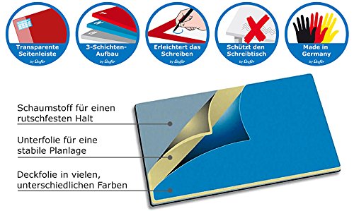 Large 40x53cm Europe Map Desk Pad - Non-Slip Mouse Pad & Writing Surface for Office, Home, Gaming (German Language) - Perfect for Workstations, Study Desks & Home Offices