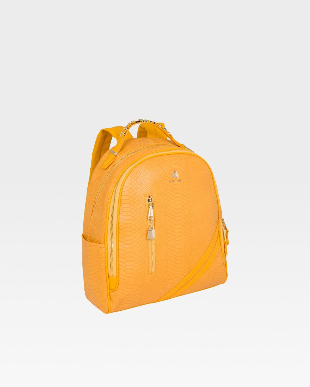 Apollo 1 BFF Backpack in Mustard Yellow - Stylish Waterproof College Backpack for Women & Girls - Perfect for School, Travel, and Everyday Use