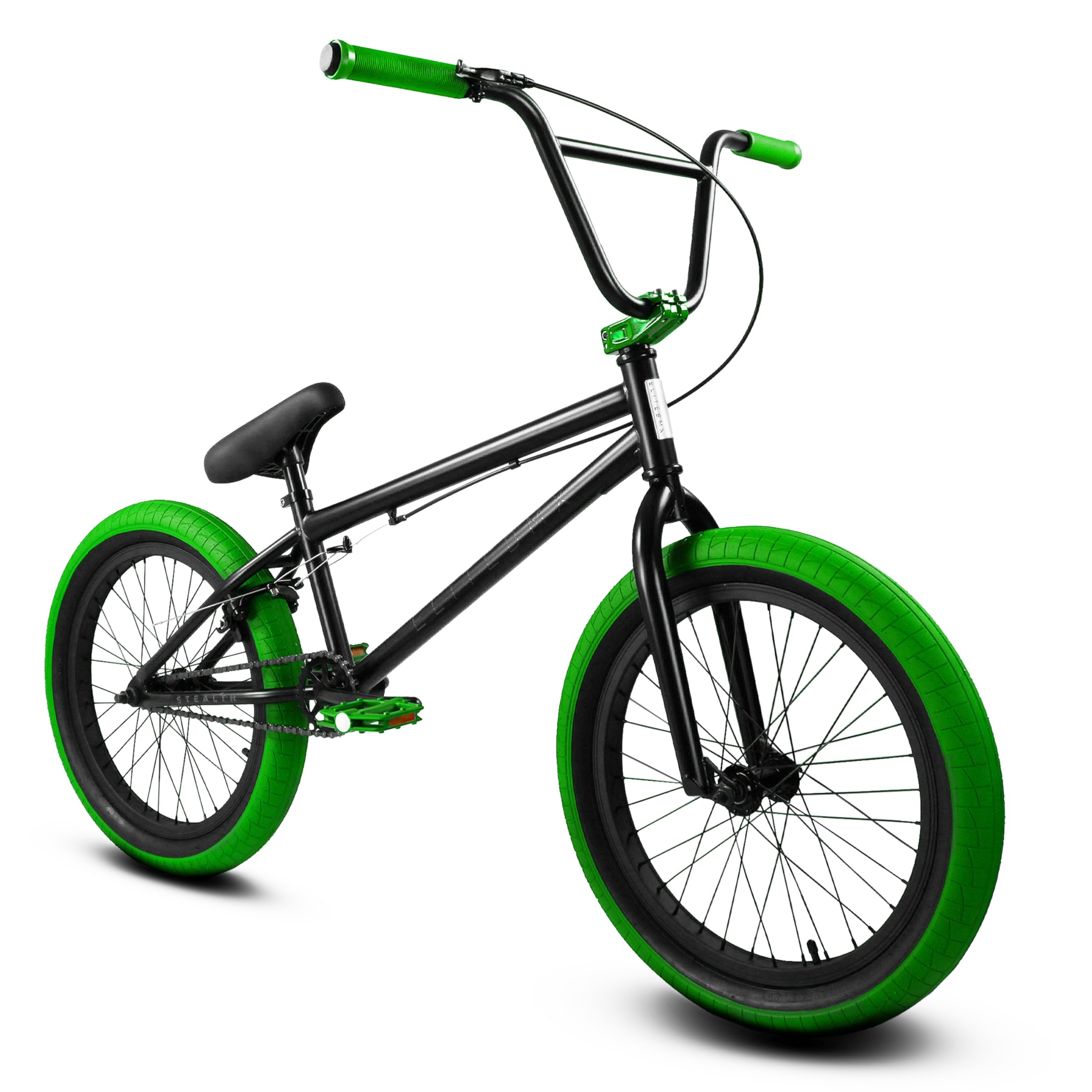 Stealth Freestyle BMX Bike for Youth & Adults - Durable Steel Frame - 16