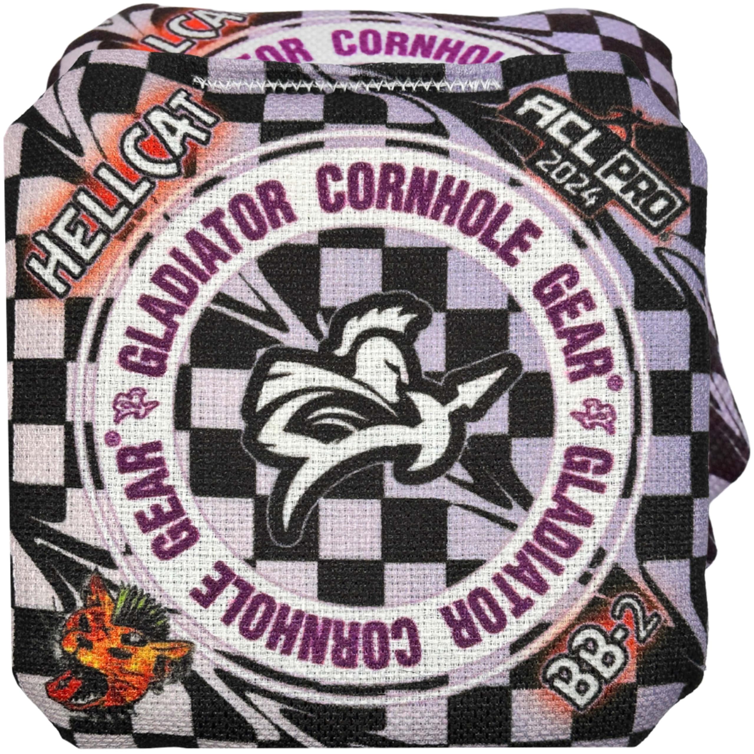 Gladiator Bags - Professional ACL Approved Cornhole Bags Set of 4 | Premium Tournament Cornhole Bags for Outdoor Games, Tailgating, Backyard Parties & Competitive Play