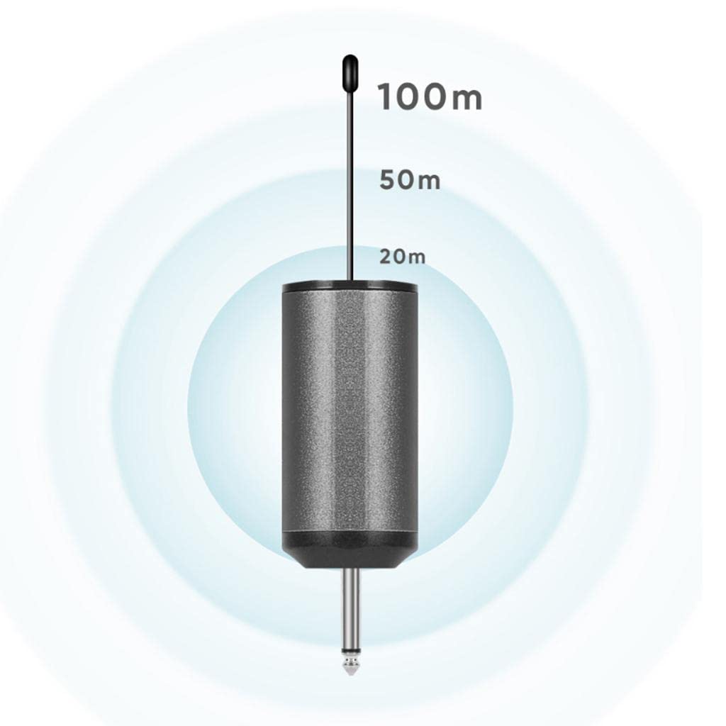 MERISHOPP Wireless Lavalier Microphone with Bodypack Transmitter - Professional Clip-on Lapel Mic for YouTube, Podcasting, Vlogging & Live Streaming | High-Quality Wireless Headset Mic for Content Creators